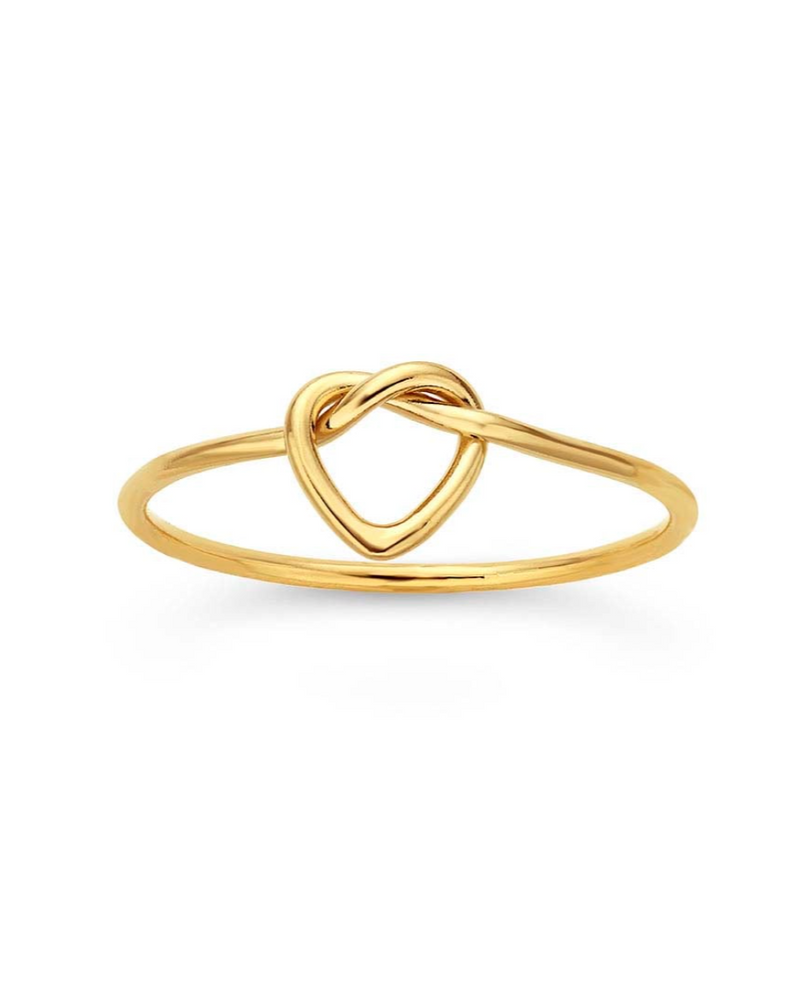 Love Knot Heart Ring