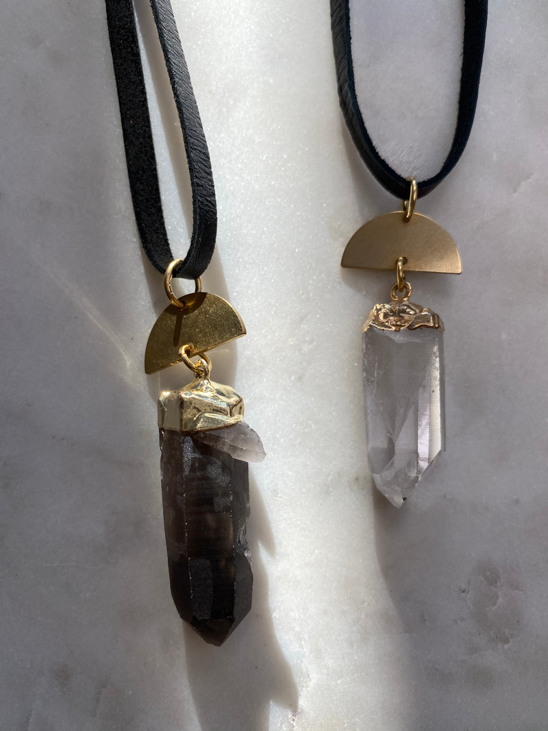 Black Howlite Healing Crystal Gemstone Bullet Pendant, Silver Plated  Necklace | Healing Energy Rocks